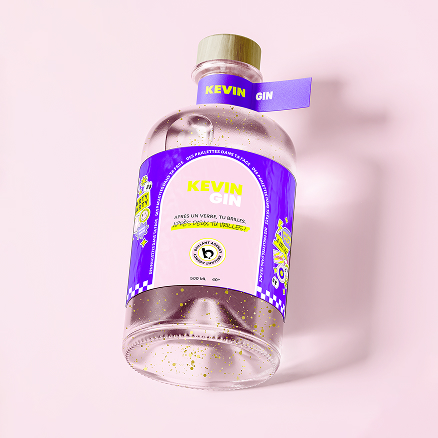 Bouteille de Gin Brillant