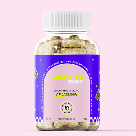 Pillule en paillette